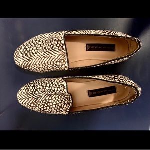 Steven Madden animal print flats